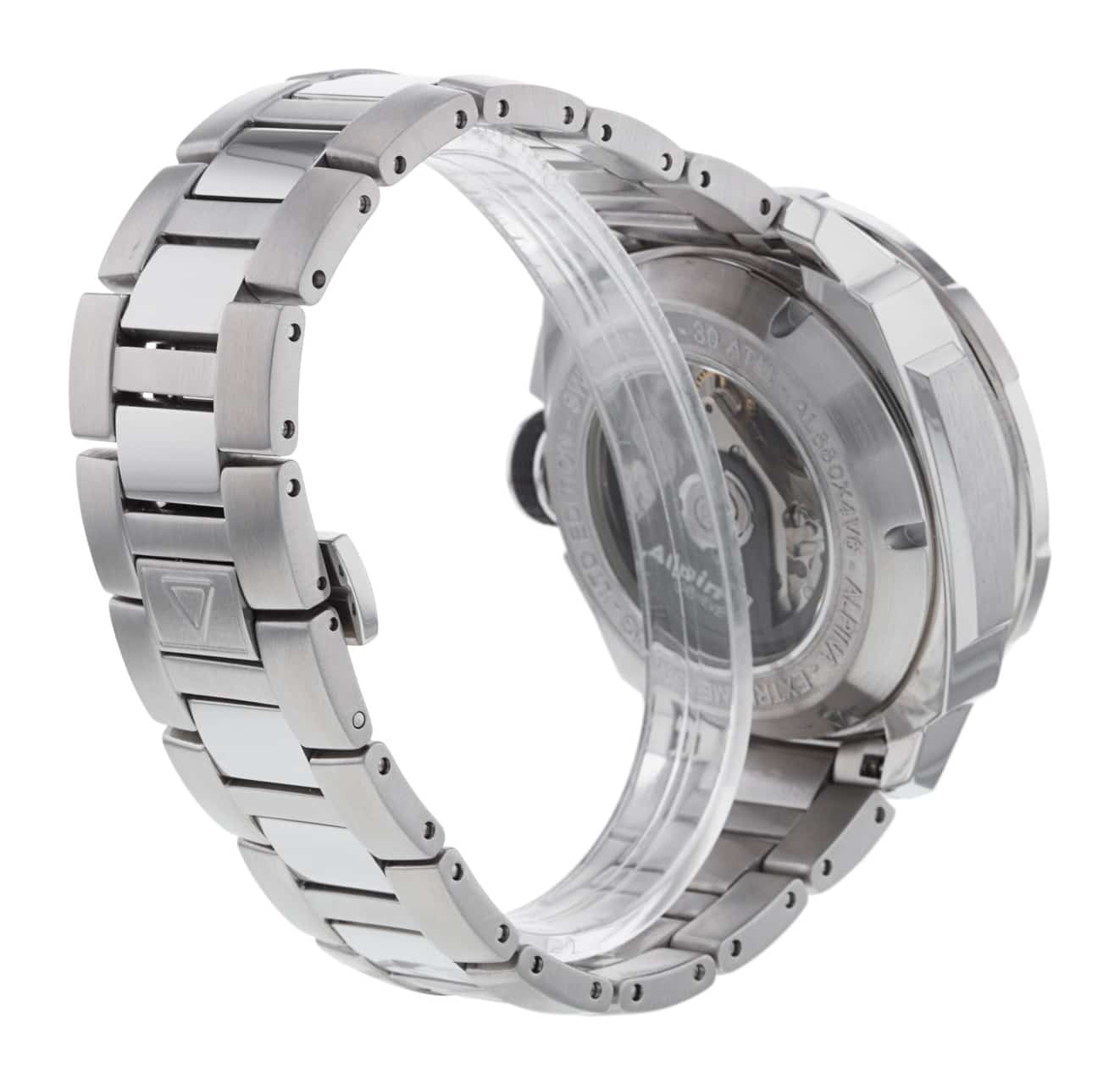 Alpina Extreme Sailing Regatta Black Dial Bracelet Strap